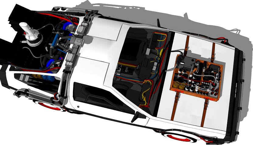 DeLorean DMC-12 / 'The Time Machine' / BACK TO THE FUTURE PART III