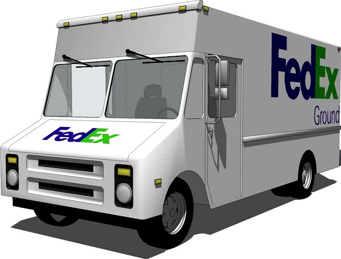 FedEx Ground Step Van
