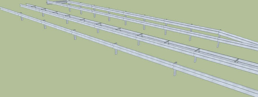 Spaanse geleiderail/ Spanish guardrail