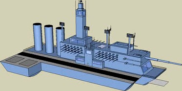 Battleship/Aircraft Carrier/Vehicle Carrier