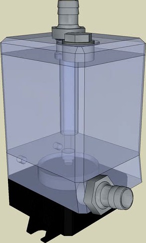 XSPC Acrylic Reservoir for Laing DDC