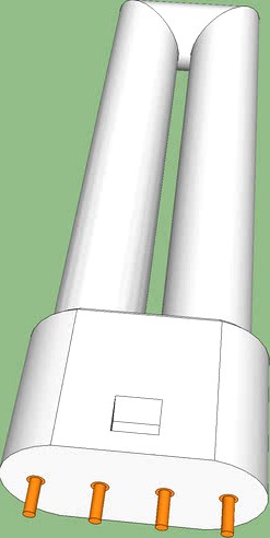 Osram Dulux L 18w/840 fluroscent bulb