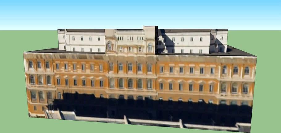 Edificio delle Poste in Roma, Italia