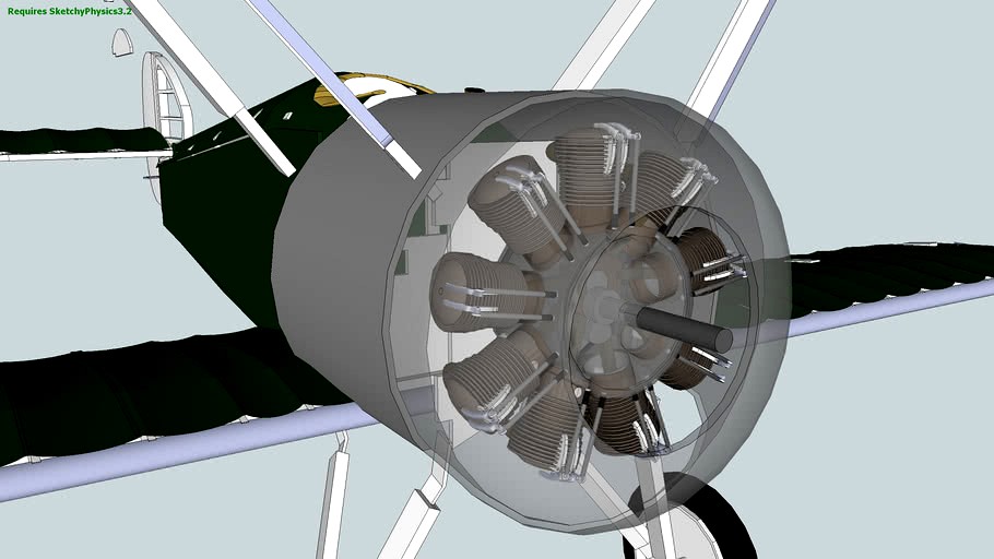Radial Engine - Sopwith- Sketchy