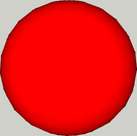big red ball (sphere)