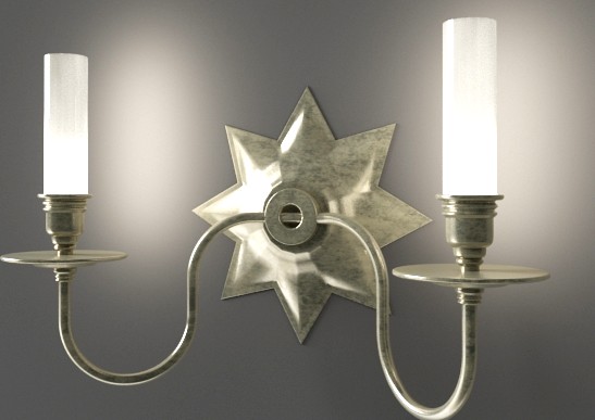 Polaris Star Wall Light