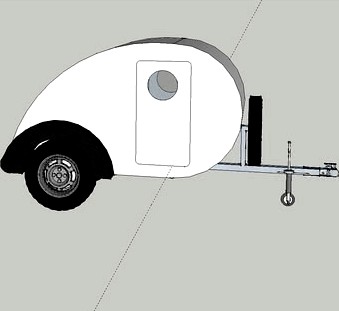 Teardrop Travel Trailer