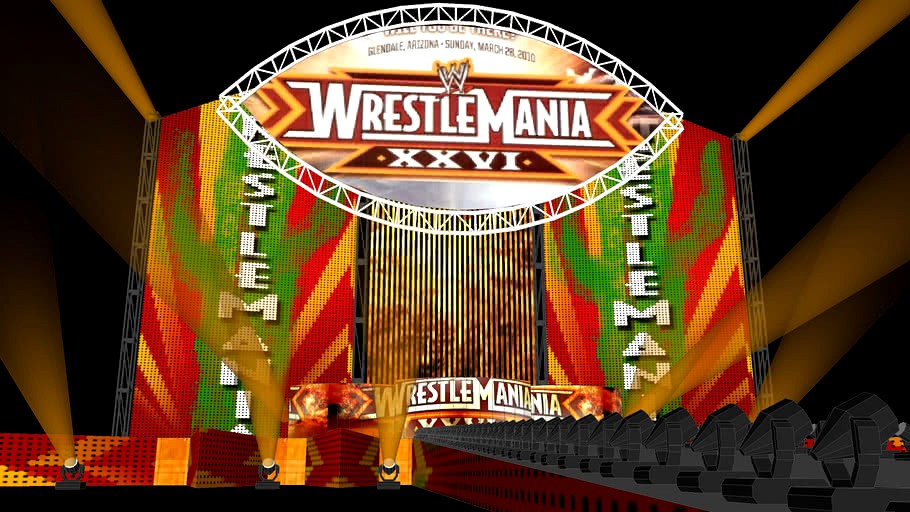 WrestleMania 26, Concept Model