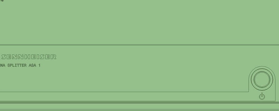 Sennheiser ASA 1 - Front