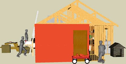 House Under Construction