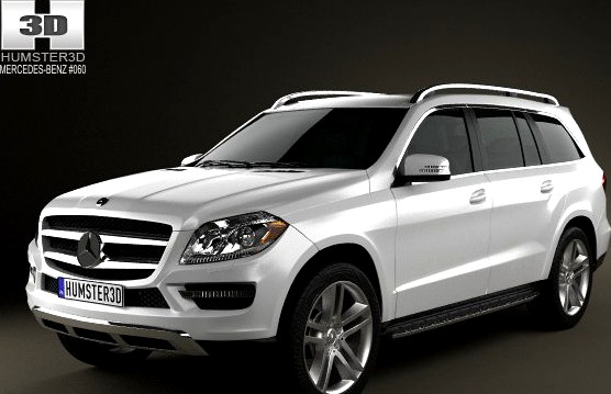 MercedesBenz GLClass X166 2013 3D Model