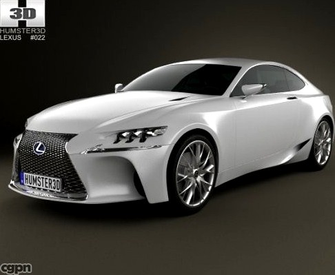 Lexus LF-CC 20123d model