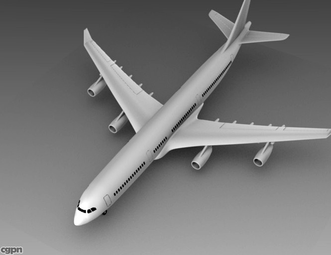 Airbus 340-3003d model