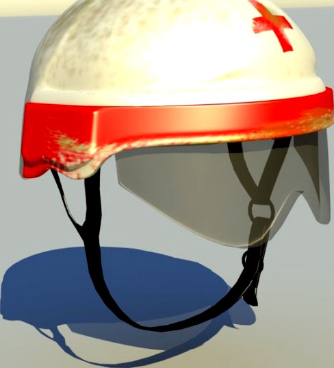 Rescue Helmet3d model
