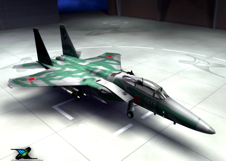 F-15C Strike Eagle, Japan Self Defence Forces Agressor3d model