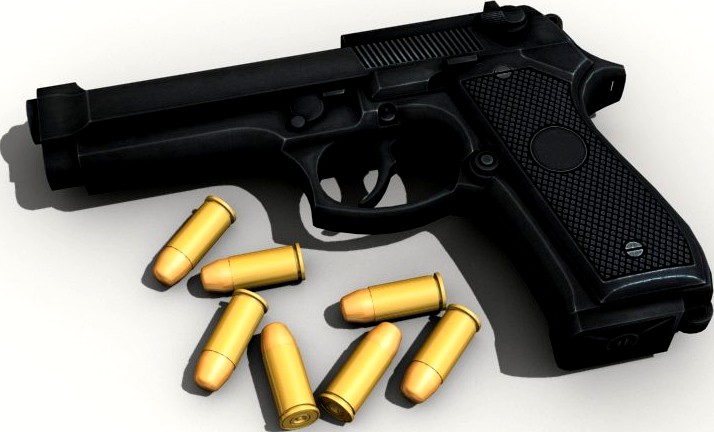 Beretta Pistol3d model