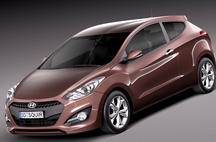 Hyundai i30 3-door 20133d model