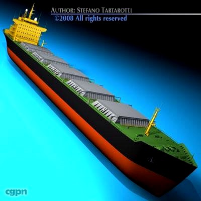 Cargo ship3d model