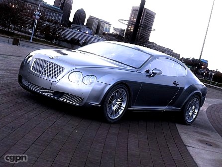 BENTLEY CONTINENTAL GT3d model