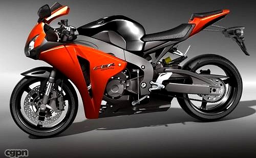 Honda CBR 1000 RR 2008-20093d model
