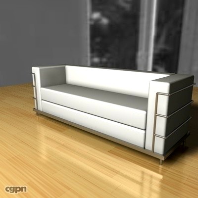 ThreeSeater Sofa3d model