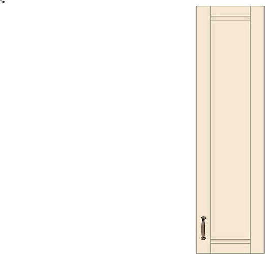 Wall Single Door 54Hx15D