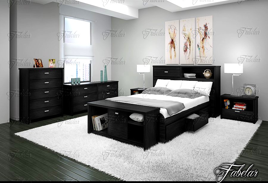 Bedroom 203d model