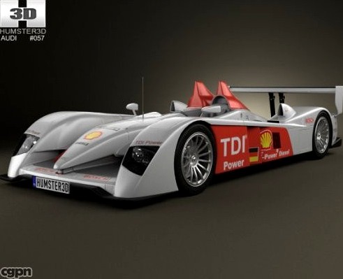 Audi R10 TDI 20063d model