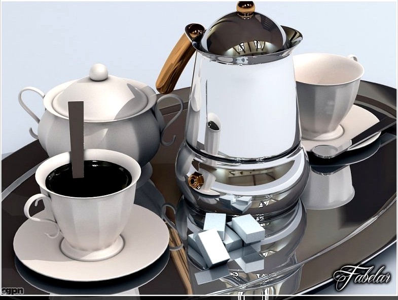 Coffee break3d model