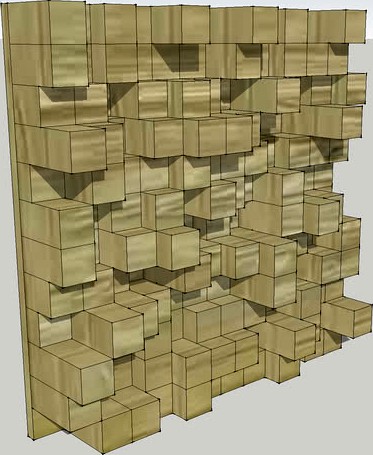 BBC Acoustic Diffuser 4' Maximum Depth