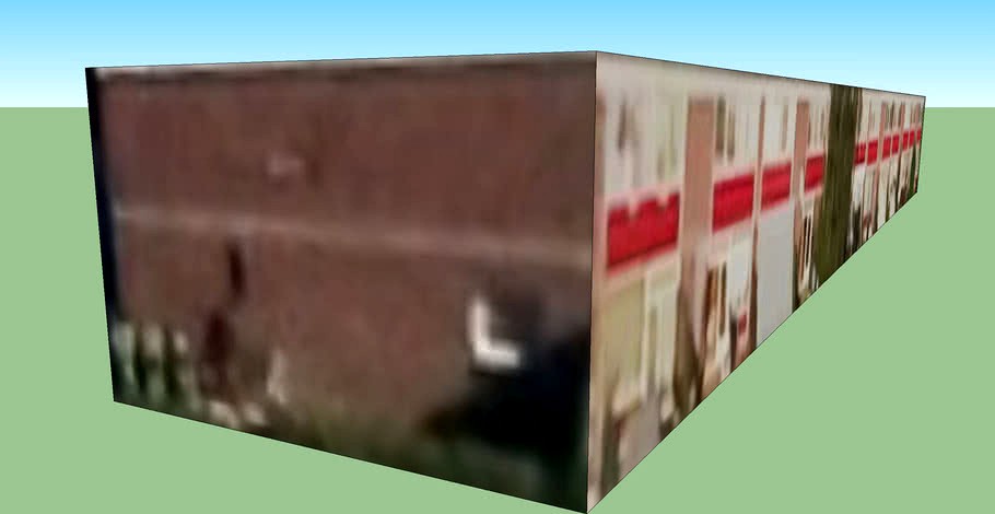 Dantestraat in Rotterdam, Nederland