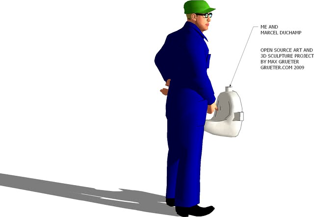 ME - AND MARCEL DUCHAMP