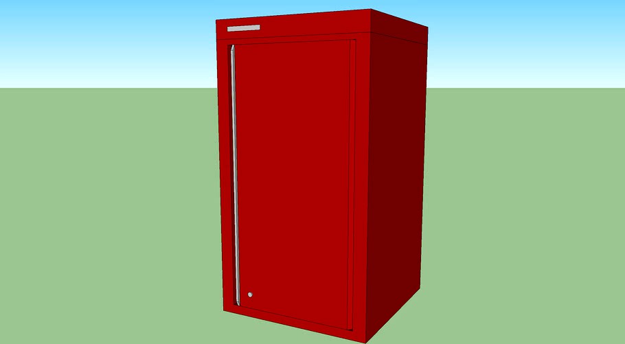 TB-060R - Over-bench Tool Storage Cabinet w/ 1 Door