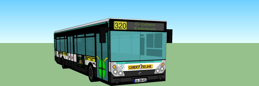 Irisbus Iveco Citélis RATP . 3d model
