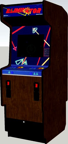 Eliminator arcade game