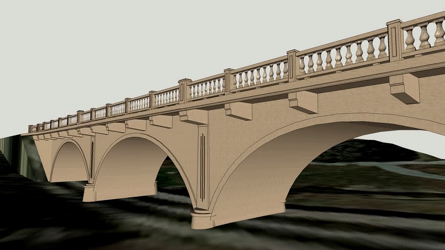 Curry Creek Bridge (Simplified)