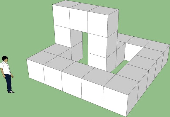 Taller Moebius, objeto rectangularizado
