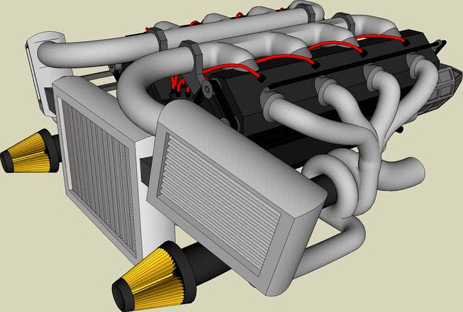 Jaykie Engines V8 High detail