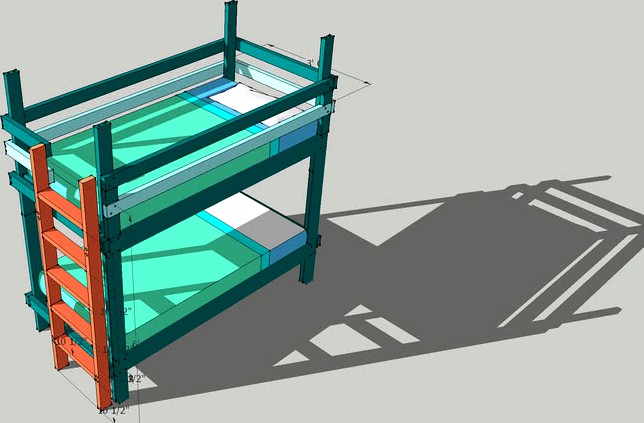 Bunkbed 2x4