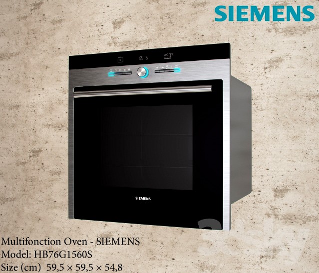 SIEMENS HB76G1560S 3d model