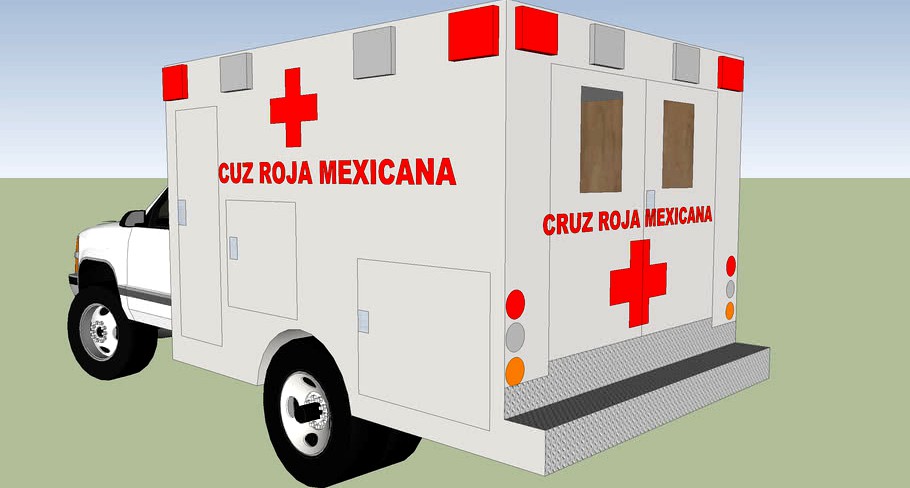 AMBULANCIA DE LA CRUZ ROJA MEXICANA delegacion de veracruz