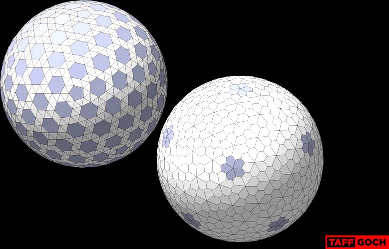 Floret Geodesic Tessellation {4,0}