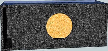 A Ported encloser for Alpine TypeR 10'at 34Hz