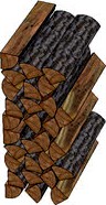 AED Firewood stack