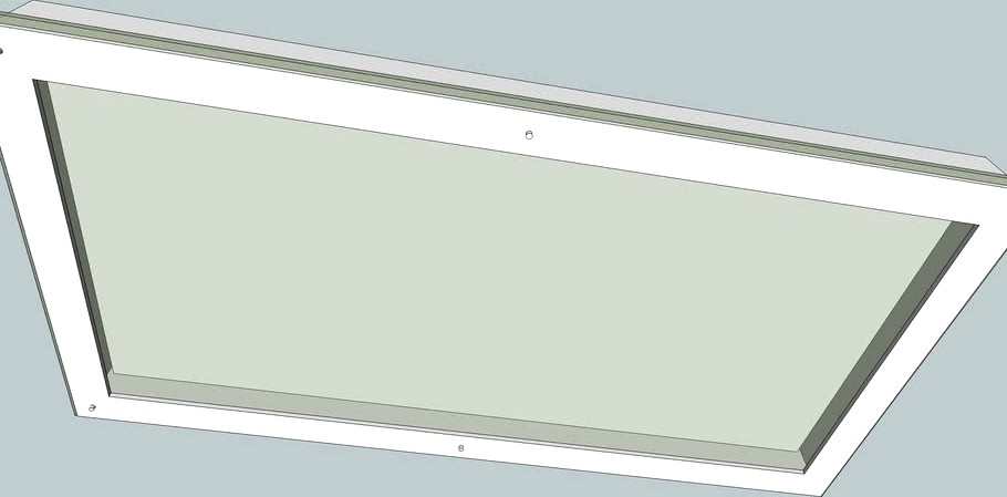 rectangle ceiling light