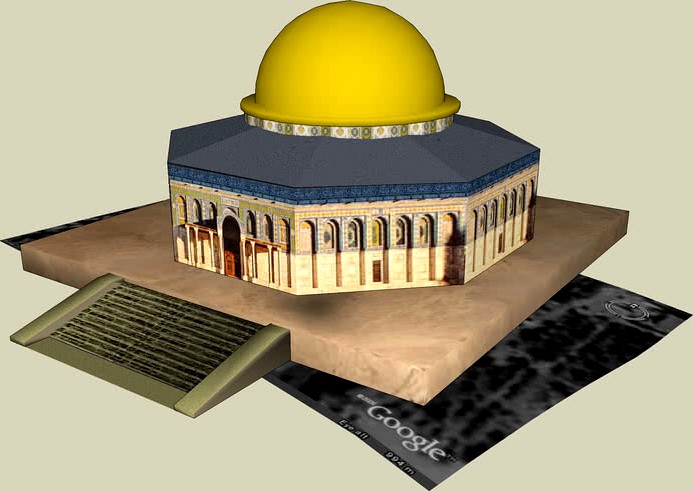 3D Dome of the Rock
