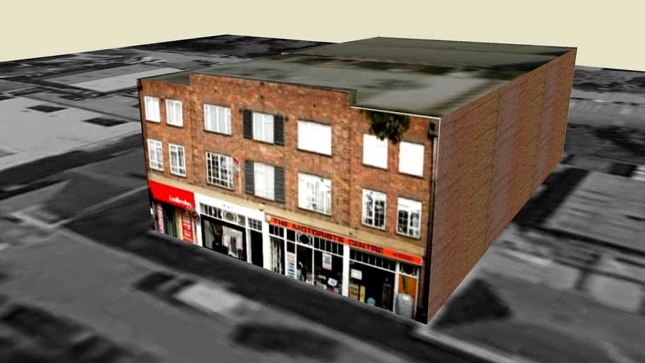 8 Bowers Parade, High Street, Harpenden 3d model