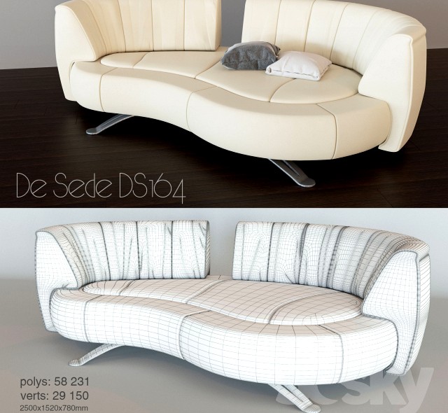 DE SEDE sofa 164