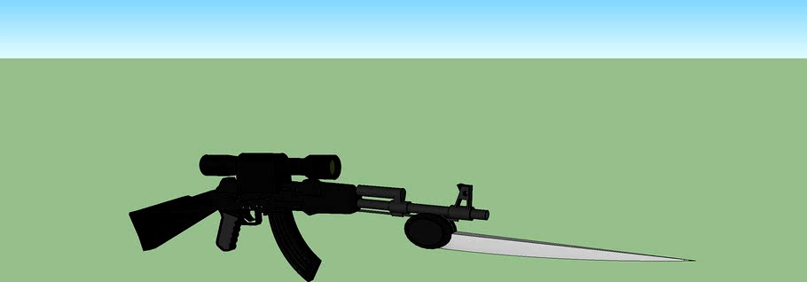 Modified ak47 for the competition