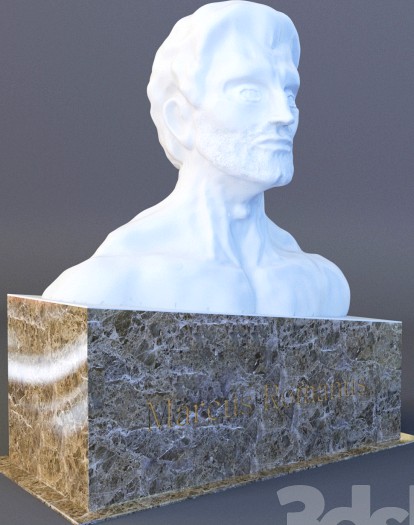 Plaster head